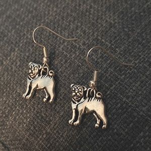 New Pug Dog Earrings Grayhounds Pugs